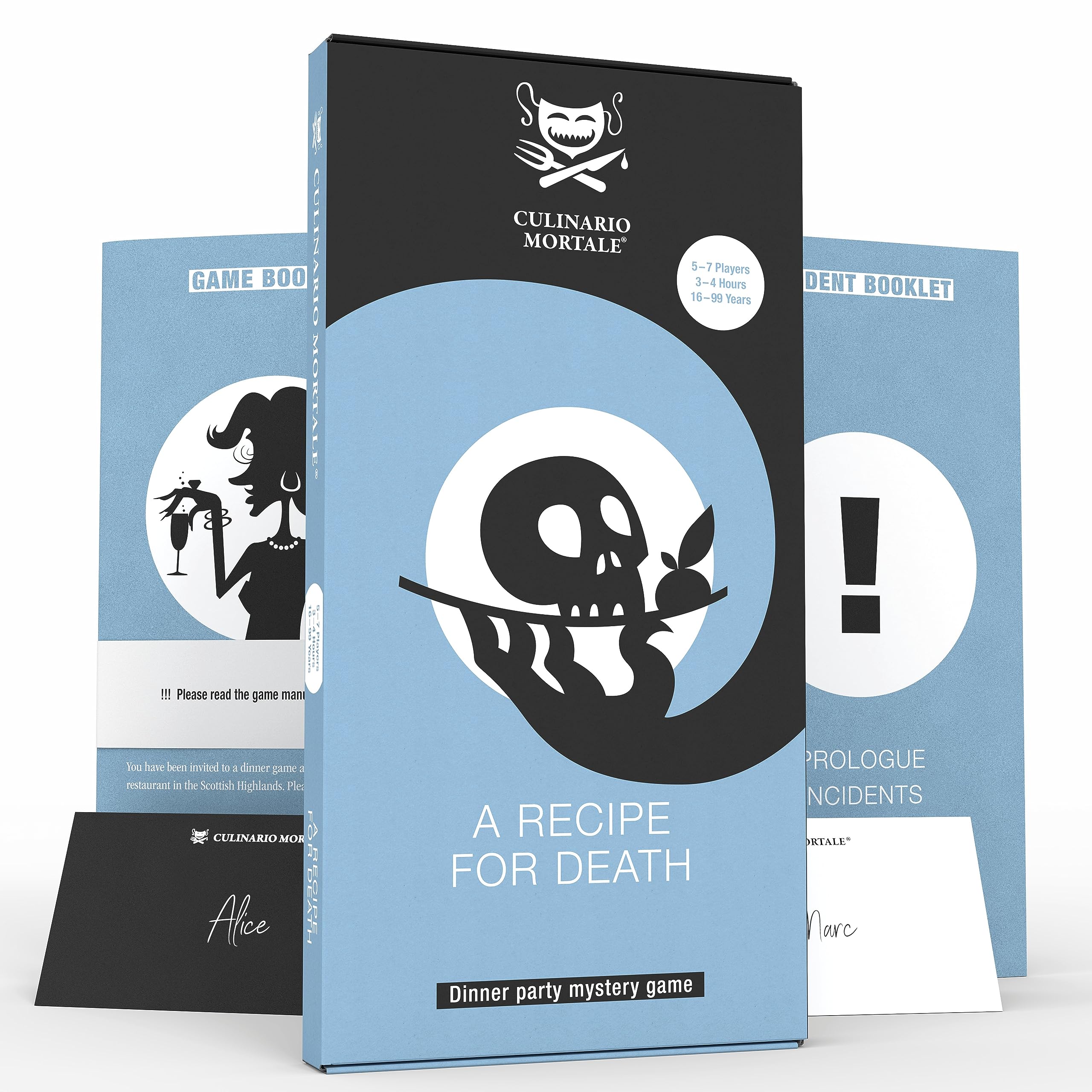 Culinario Mortale A Recipe For Death – A Modern Murder Mystery Party Game for 5-7 Players — image 1
