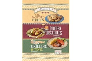 Debbie Mumm's Old-Fashioned Cookies Cookbook, Country Casseroles Cookbook, Grilling & More Cookbook 3-Books-in-1