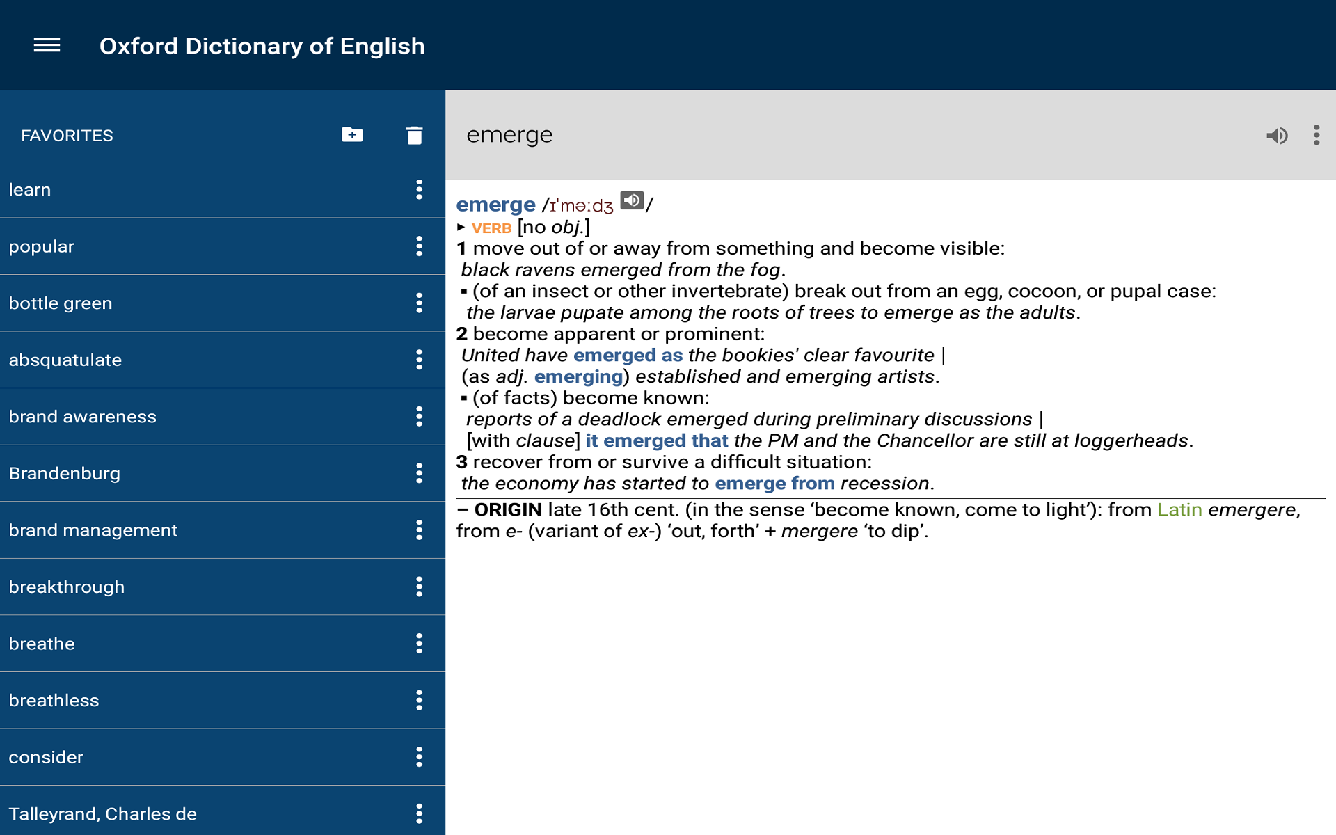 Oxford Dictionary of English with Audio - Thumbnail 7