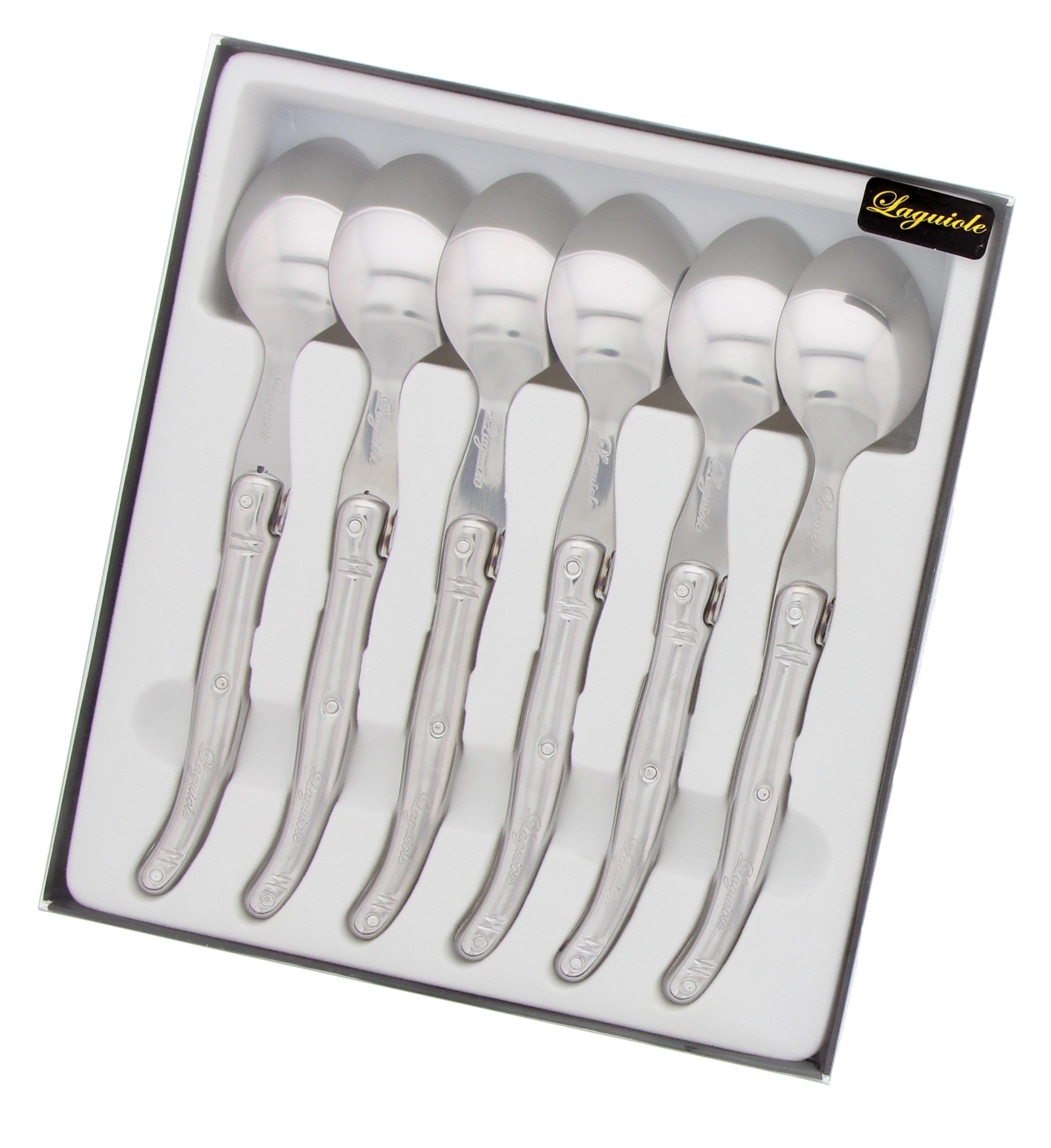 LAGUIOLE I7553-6 Coffret de 6 Cuillères à Soupe
