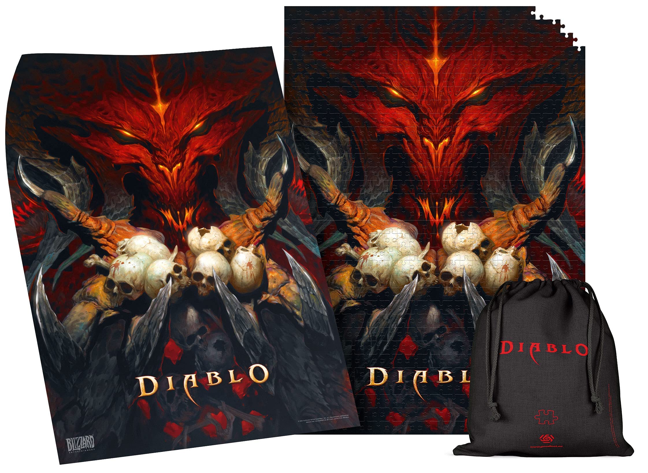 Good Loot Teufel: Lord of Terror Puzzles, Diablo: Lord Of Terror, 1000 pcs 8