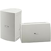 YAMAHA NS-AW294WH Indoor/Outdoor 2-Way Speakers (White,2)
