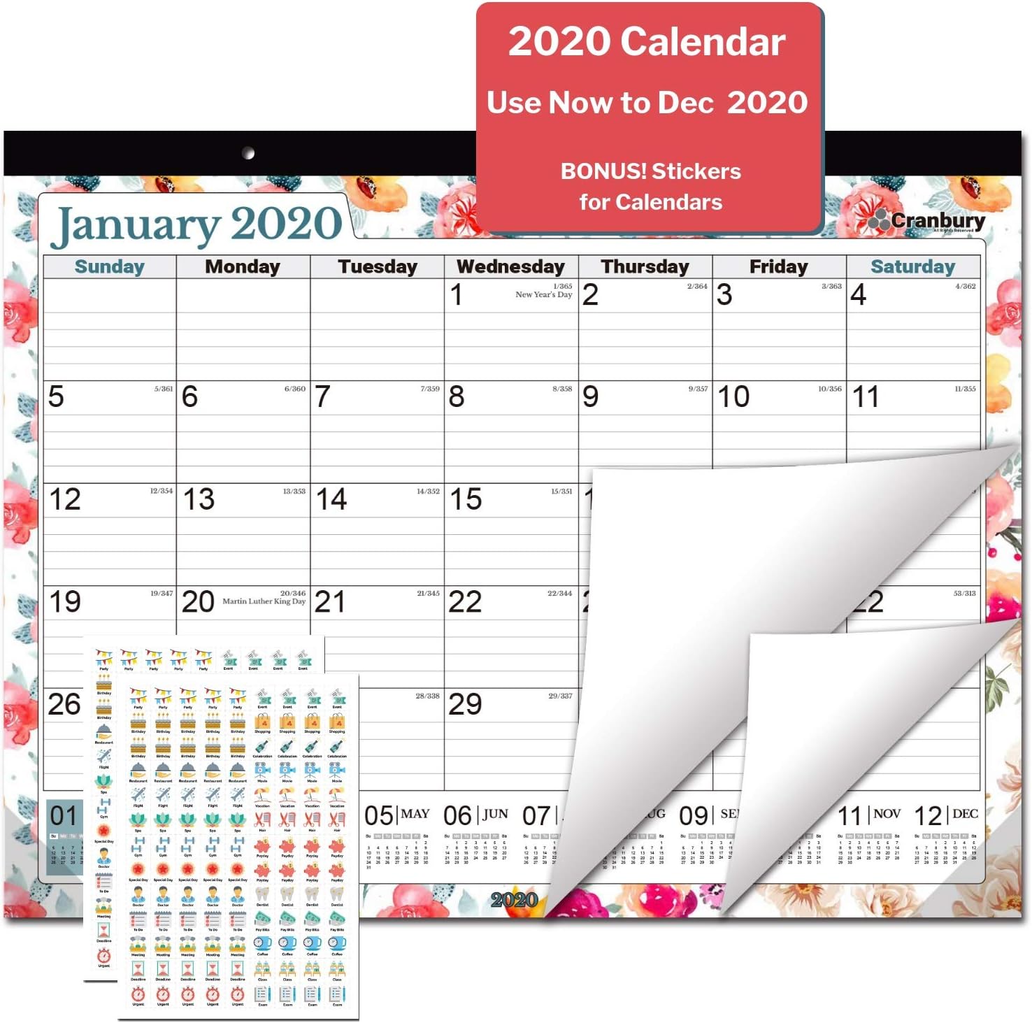 Best teacher desk calendar 2019-2020