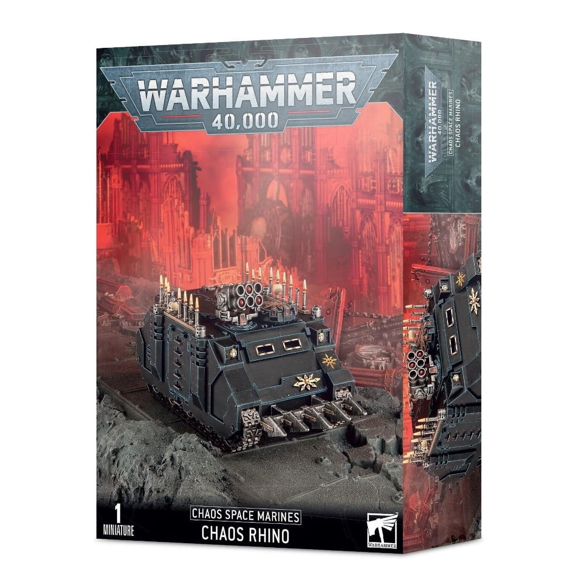 Games Workshop Warhammer 40k - Space Marine du Chaos Rhino Age 14+