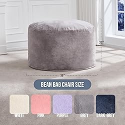 Hobestluk 3ft Bean Bag Chairs for Adults Large