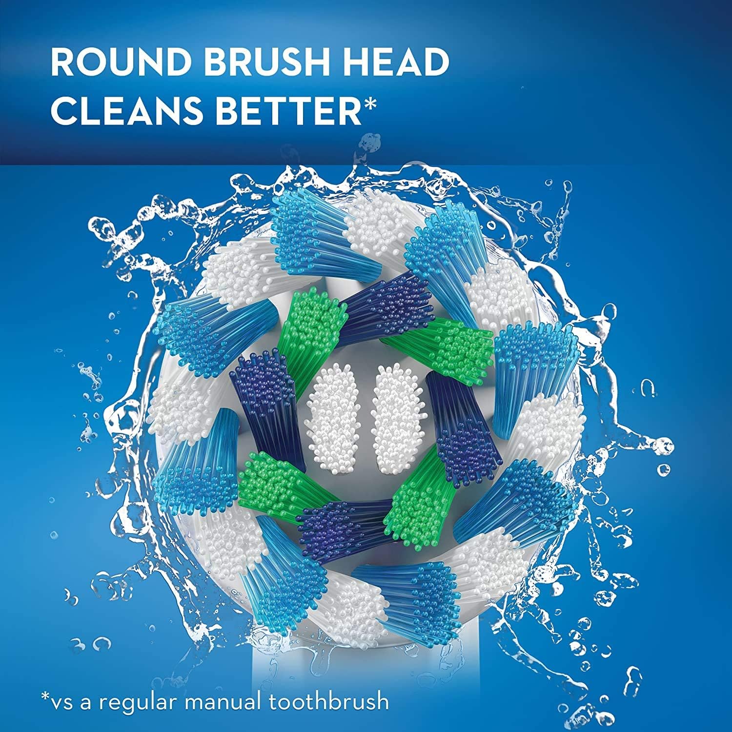 Oral-B 1000 CrossAction Electric Toothbrush, Black, Powered by Braun: Health & Personal Care