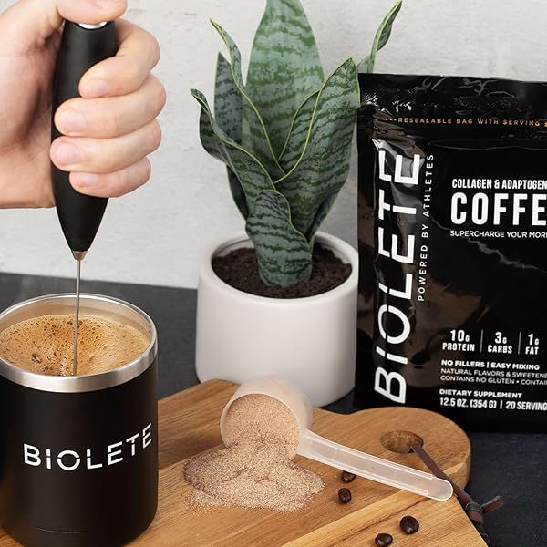 BIOLETE COFFEE ADAPTOGEN & COLLAGEN PROTEIN COFFEE