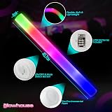 The Glowhouse LED Premium Foam Glow Stick Multi Colour 10 Pack view 3