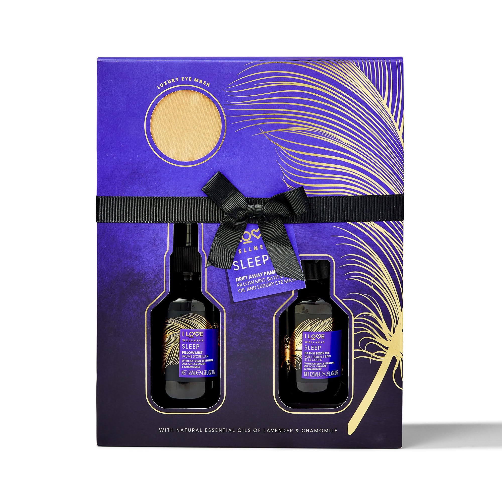 I LOVE Wellness Drift Away Pack Sleep Pillow Mist & Bath & Body Oil 2x 125ml