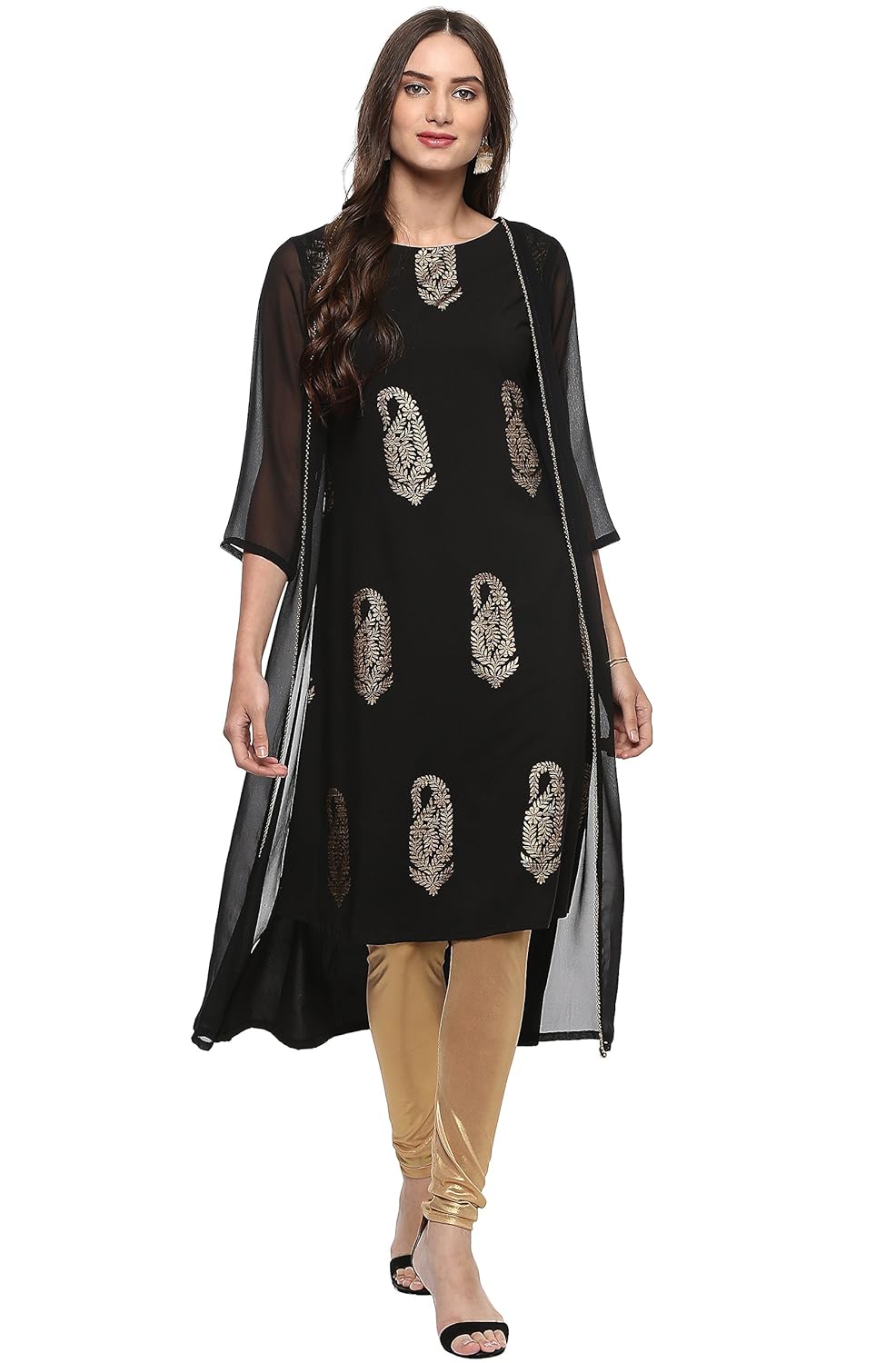 janasya women's polyester kurta