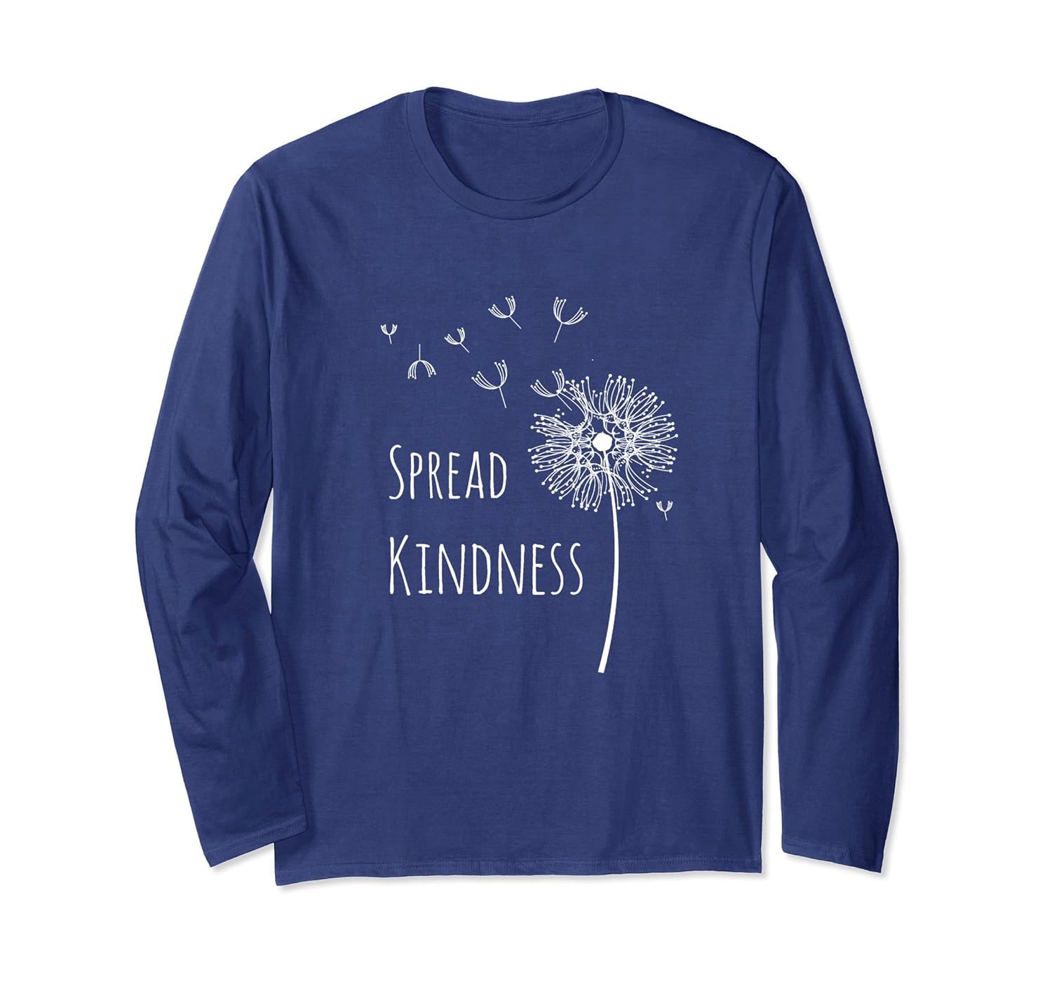 Spread Kindness Dandelion Long Sleeve Shirtln Lntee