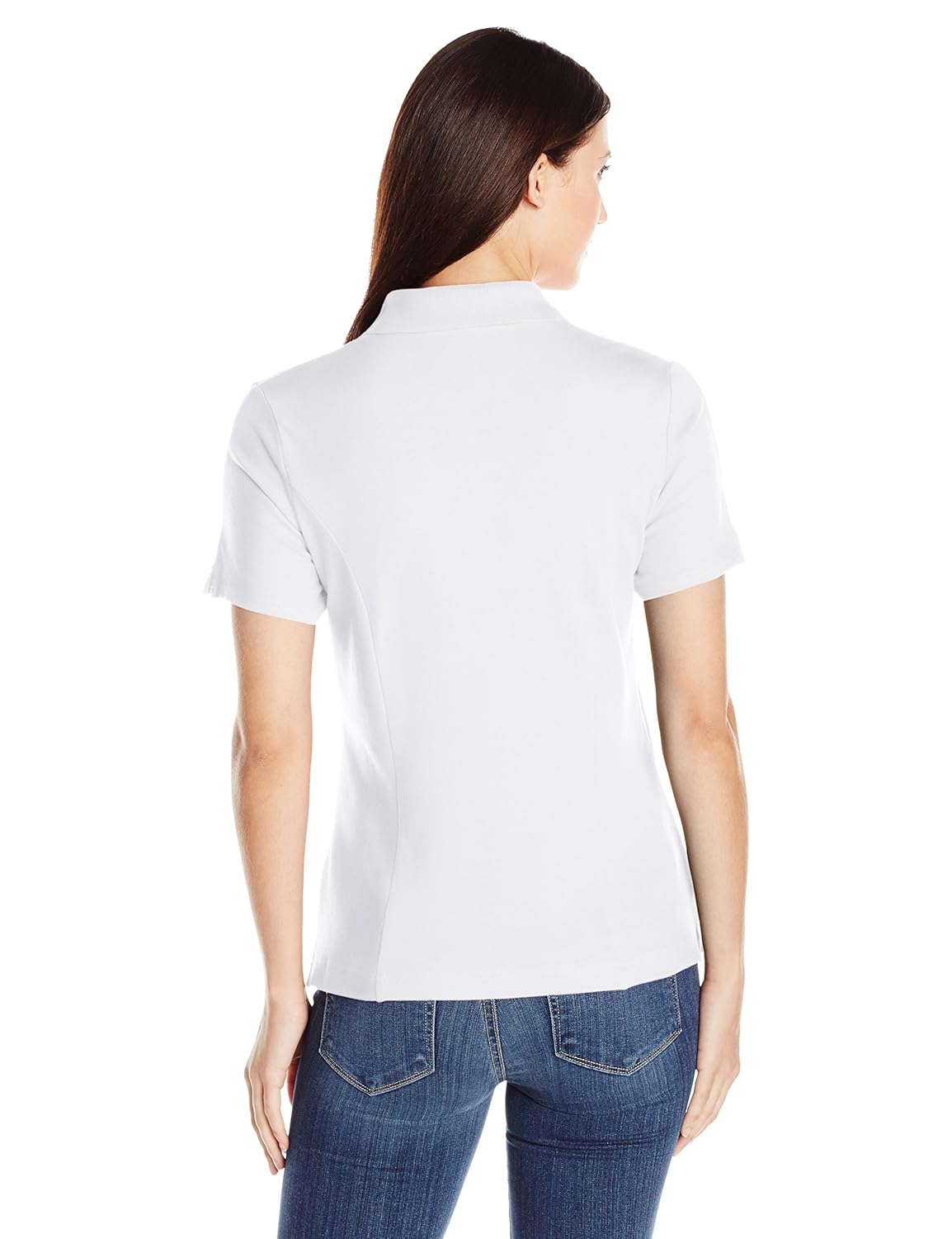 womens red polo shirt walmart