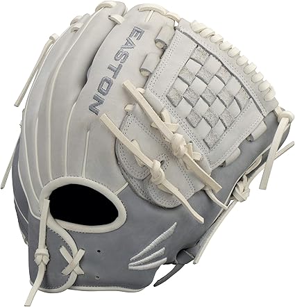 grey baseball glove