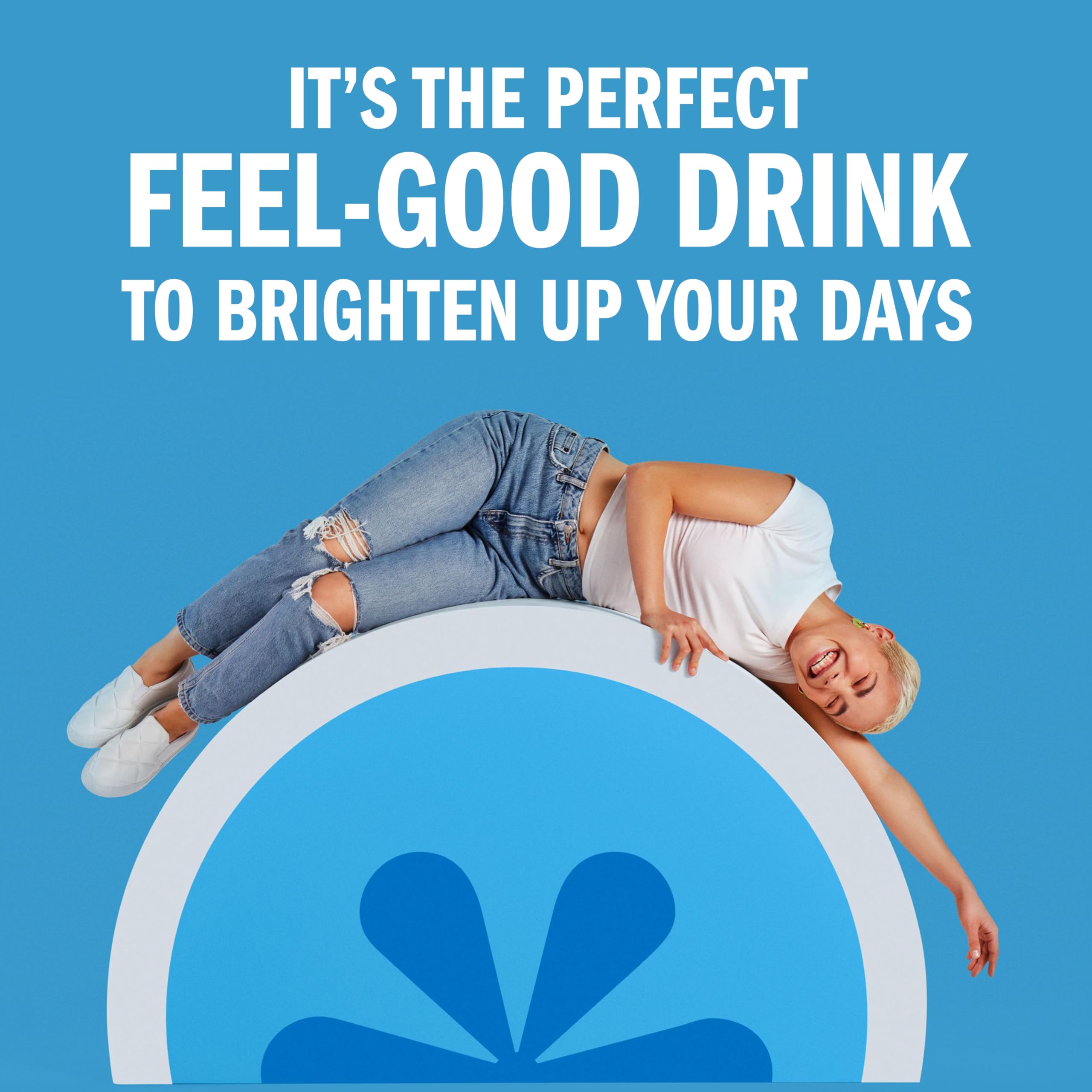 IZZE Sparkling Juice Beverage Blend, Sunset Variety Pack, Clementine, Peach, Cherry Lime, Pomegranate, No Sugar Added, 8.4 Fl Oz (Pack of 24)