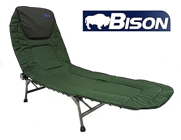 Bison Camping-Liegestuhl fürs Karpfenfischen