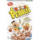 Cinnamon PEBBLES Breakfast Cereal, Gluten Free, 11 oz Box | Sweetened Puffed Rice With Crunchy Texture And Bold Flavor, Delivering A Flavorful Bite In Every Spoonful