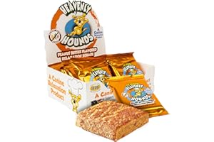 Heavenly Hounds Peanut Butter Chews - Anxiety Relief for Dogs - Natural Ingredients - No Hemp Calming Treats, 2 Oz - Pack of 12