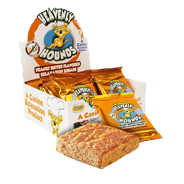 HEAVENLY HOUNDS PEANUT BUTTER CHEWS – ANXIETY RELIEF...