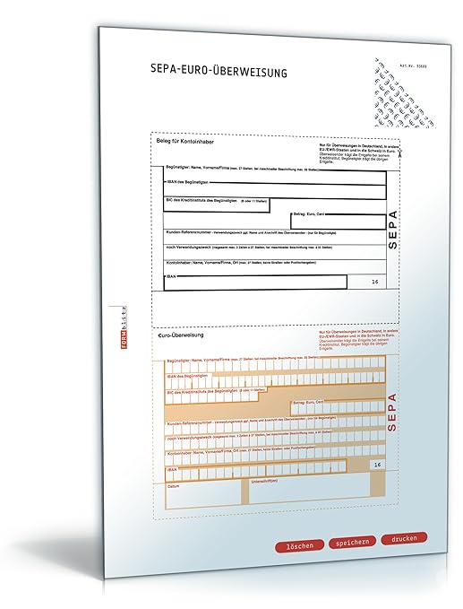 SEPA-Überweisung [PDF Download] [Download]