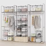 HOMIDEC 9 Cube Storage Unit DIY Wardrobe Cabinet Bookshelf Organizer view 2