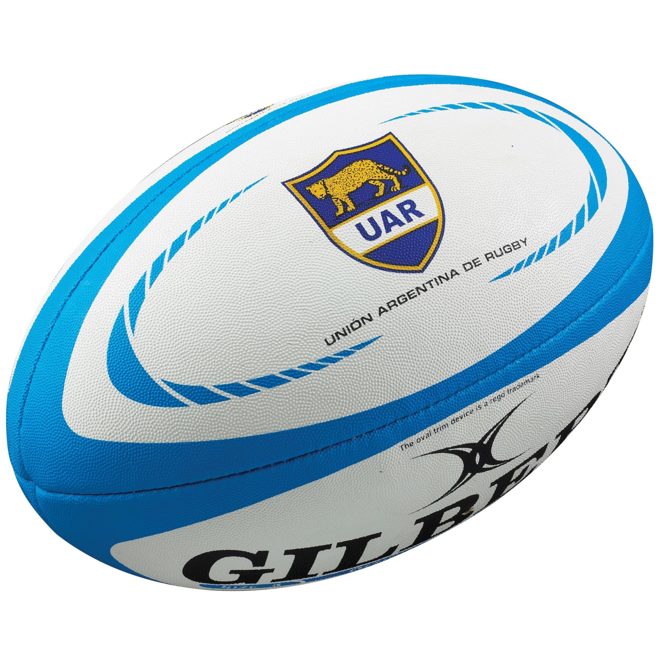 Argentina Official Replica Mini Rugby Ball - Blue/White - size Mini