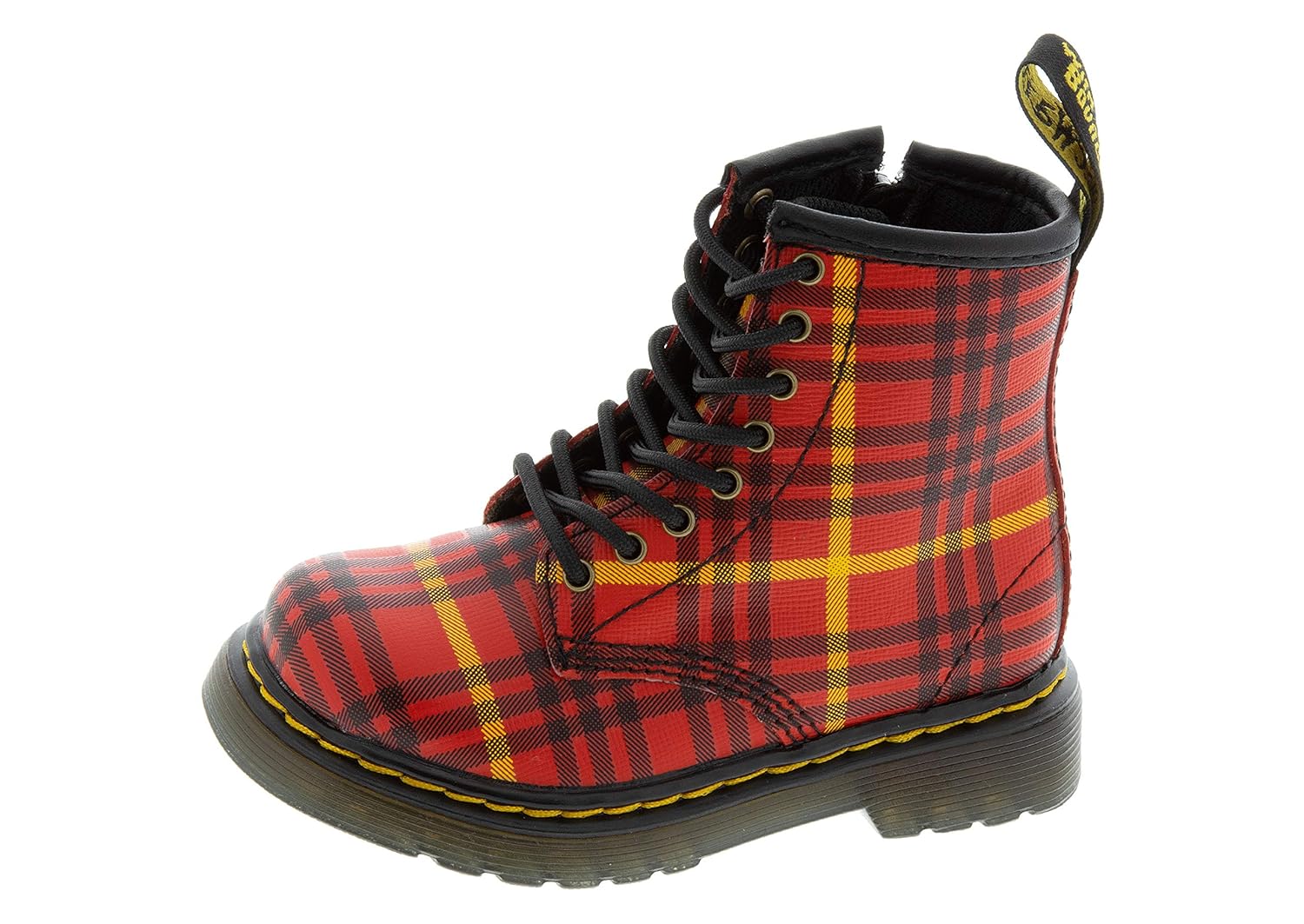 tartan doc martens uk