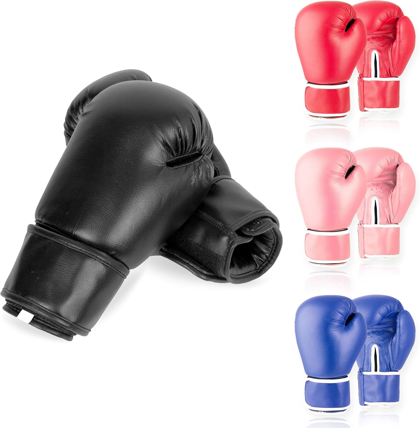 Lions Kids Boxing Gloves 4oz 6oz 8oz Sparring Martial Arts Punch Bag