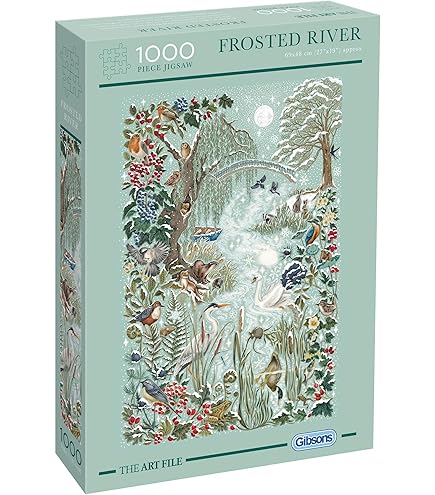 Amazon.com: Gibsons The Art File Secret Garden 1000 Piece Jigsaw