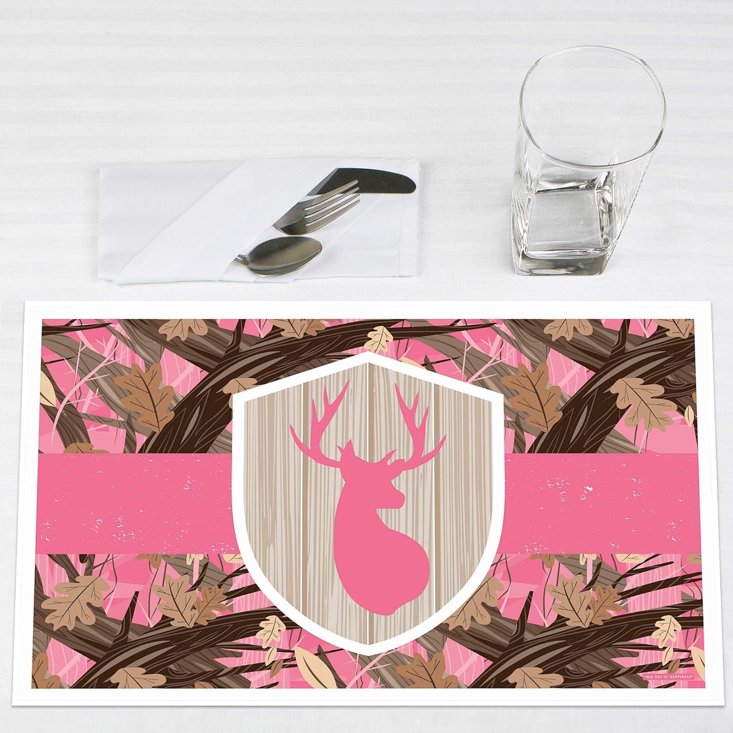 Amazon Com Pink Gone Hunting Party Table Decorations Deer
