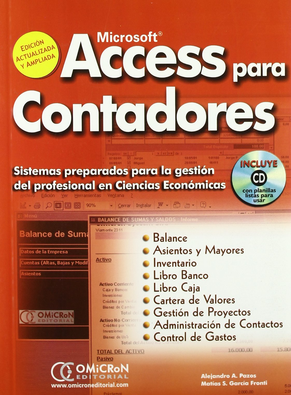 Microsoft Access para contadores (Spanish) Paperback – 2000