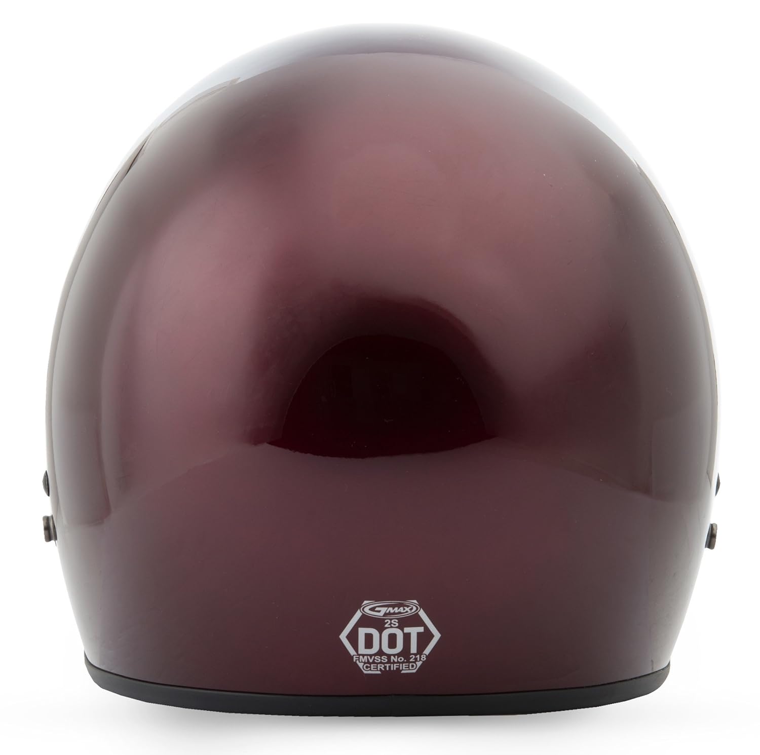 Gmax Gm2 Open Face Helmet Wine L/Large Protective Gear Helmets
