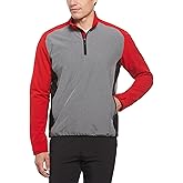 Callaway mens Long Sleeve 1/4 Zip Wind Jacket