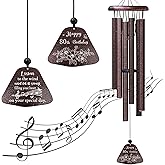 Yesruby 80th Birthday Gifts for Women/Men, 80th Birthday Decorations 32” Wind Chimes Outside, 80 Year Old/1946 Bday Gifts for Men/Women