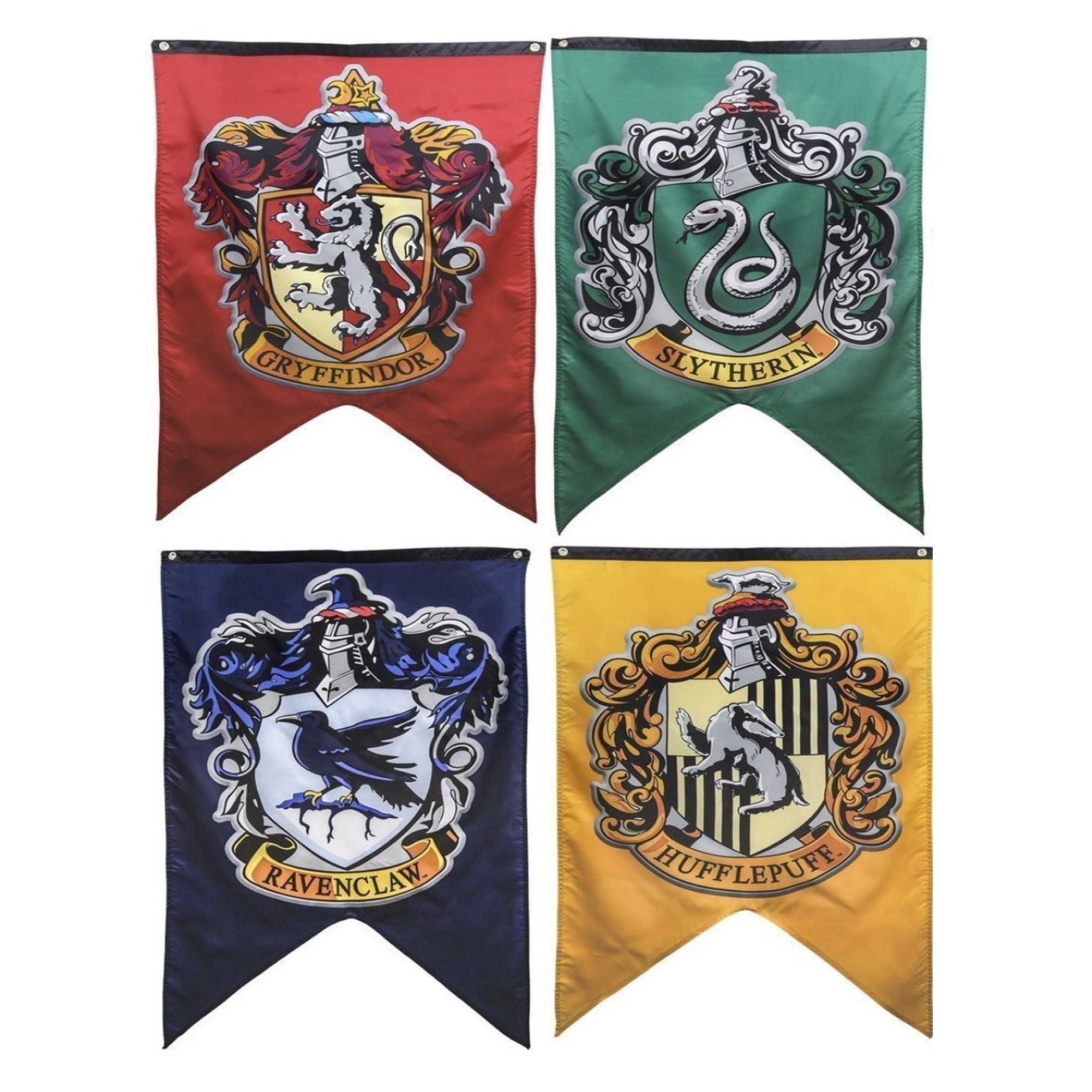 Harry Potter Completa Hogwarts Casa Pared Banners Ultra Premium