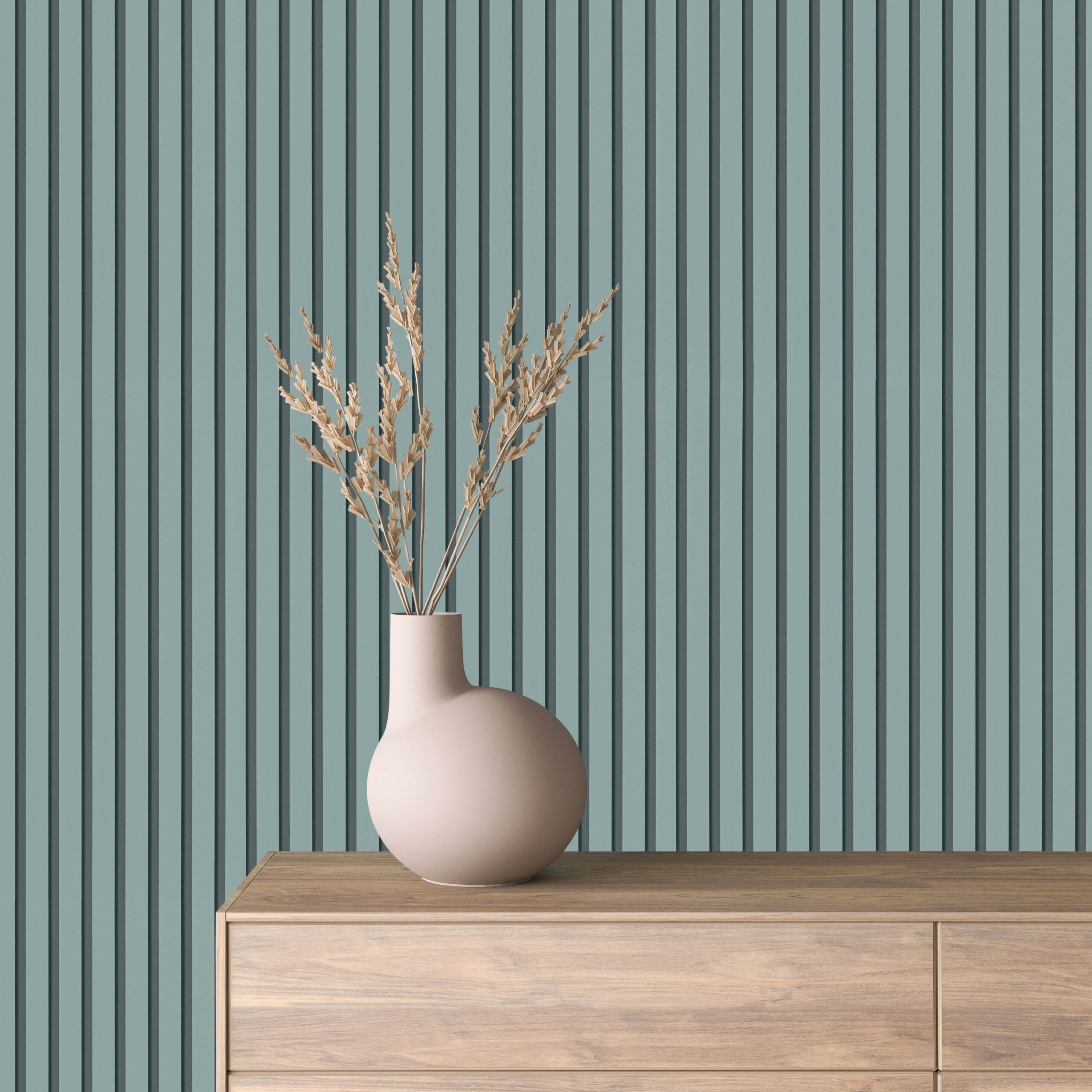 Marburg Wallpaper Blue Stripes Modern Stripes GZSZ for Living Room or Bedroom Made in Germany 10,05 x 0,53m
