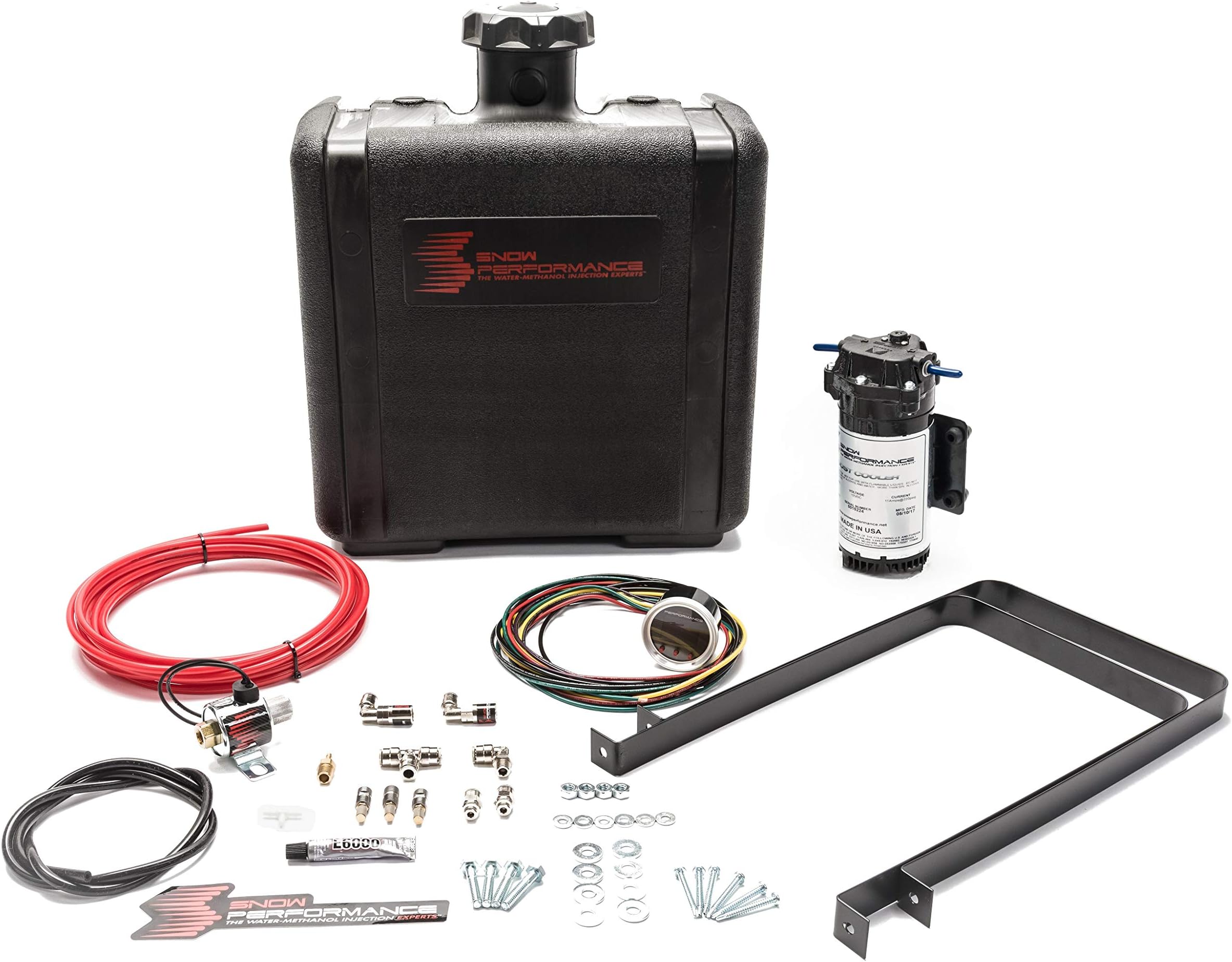 Snow Performance SNO-450 Injection Kit (Stage 2 Boost Cooler Turbo Diesel Universal Water/Methanol), 1 Pack