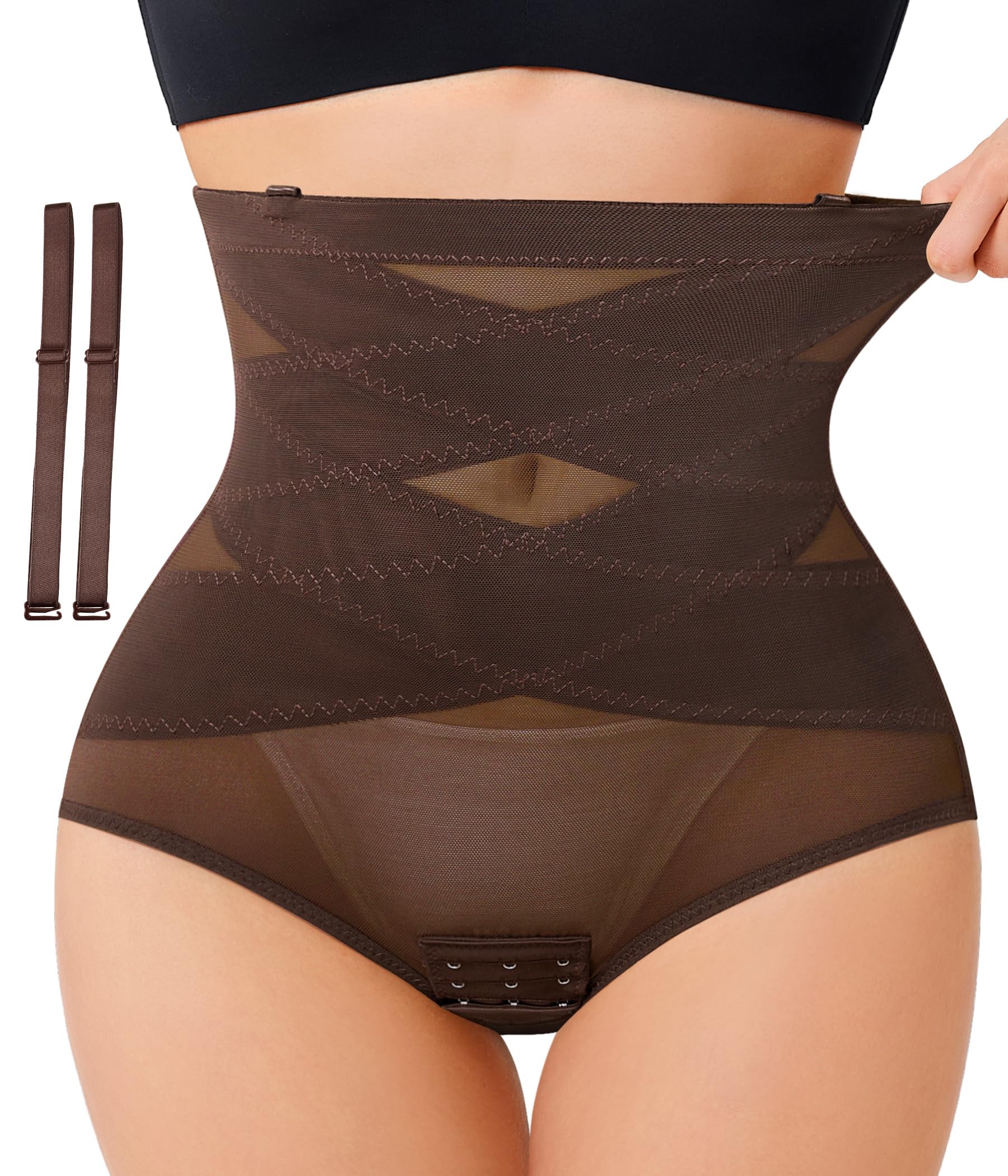 WANFISTO Tummy Control Shapewear for Women - Butt