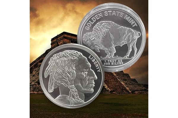 1 oz .999 Buffalo Authentic Silver Round
