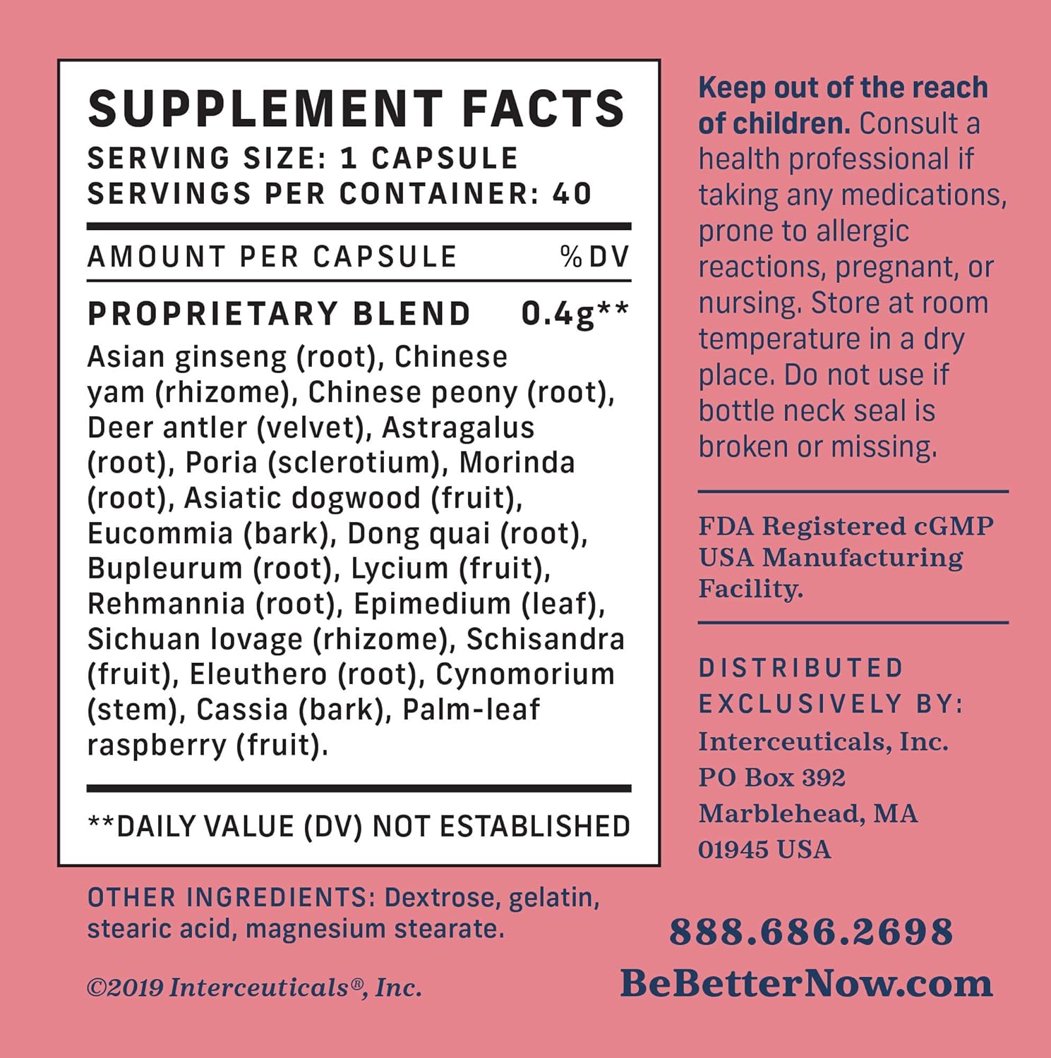 BetterWOMAN Bladder Control Supplement for Women- Helps to Reduce Bathroom Trips - Sleep Better at Night –Reduce Urgency and Occasional Leakage* - interceuticals (1 Bottle): Health & Personal Care