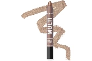 wet n wild Color Icon Cream Eyeliner Eyeshadow Multi-Stick, Moisturizing, Nourishing Velvety Cream-to-Powder Buildable & Blendable Formula, Cruelty-Free & Vegan - Brown Sugar