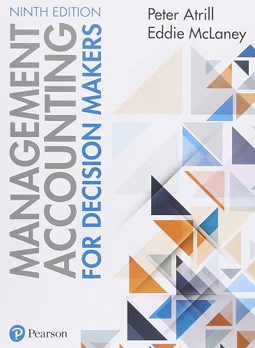 Download Management Accounting for Decision Makers 9th edition with MyLab Accounting PDF