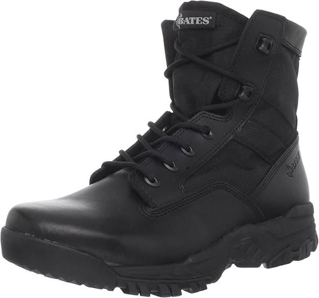 bates men's zero mass 8 inches side zip work boot