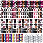 Shyyween Homeless Care Package Supplies Bulk Winter Emergency Blankets Beanies Hat Gloves Scarves Socks Bags for Men Women(10 Colors,600 Pcs)