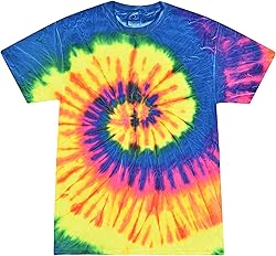 Colortone 100% Cotton Pigment Tie Dye T-Shirt for