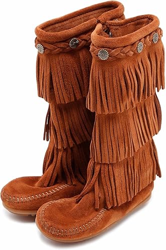 死にかけている 正確に 大胆 ミネトンカ フリンジ ブーツ 古い Dialog International Com