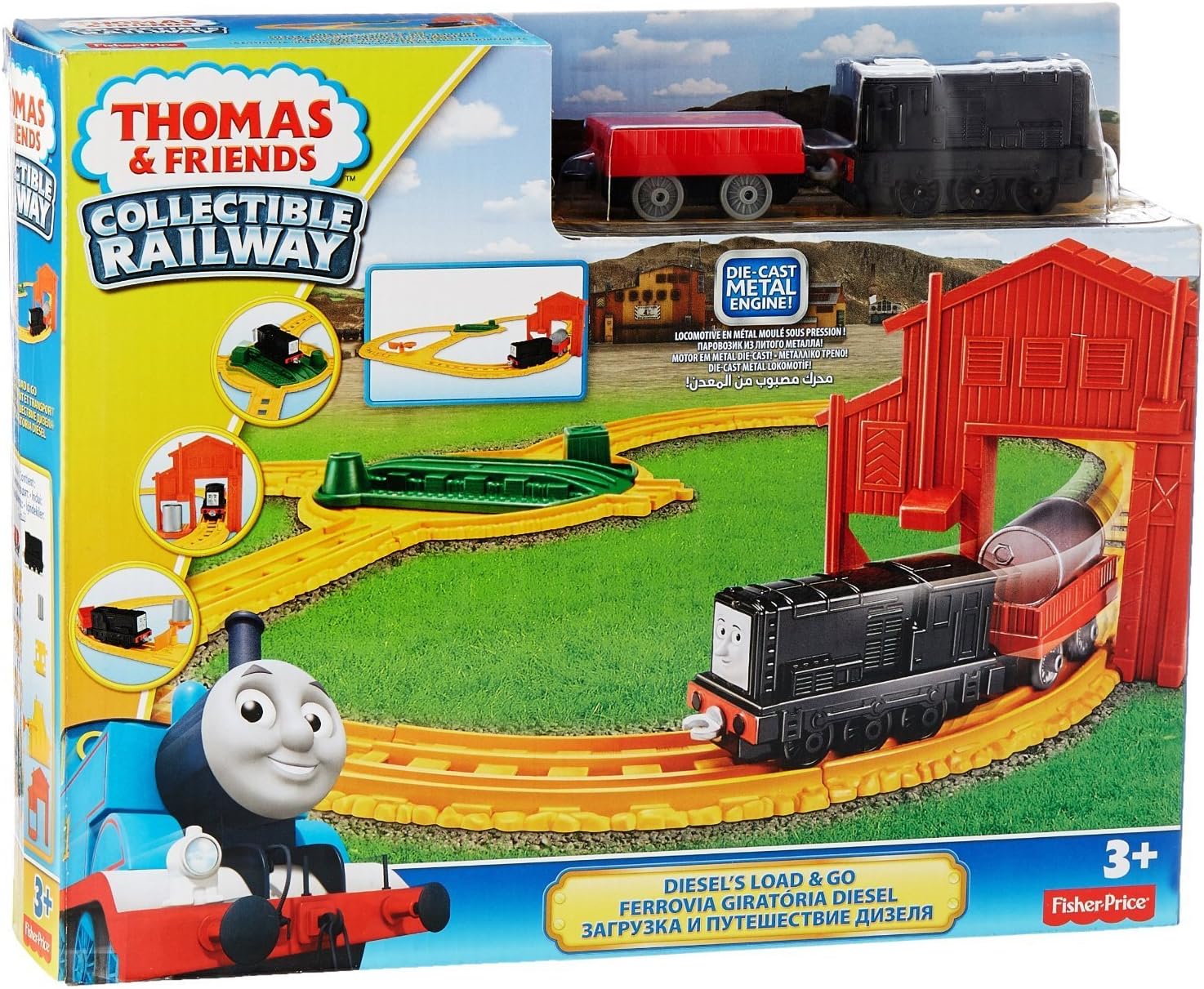 thomas and friends collectable railway