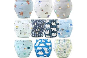 Upairy Potty Training Underwear, Absorbent and Soft Training Pants for Toddlers, Potty Training Underwear Boys & Girls, Reusa