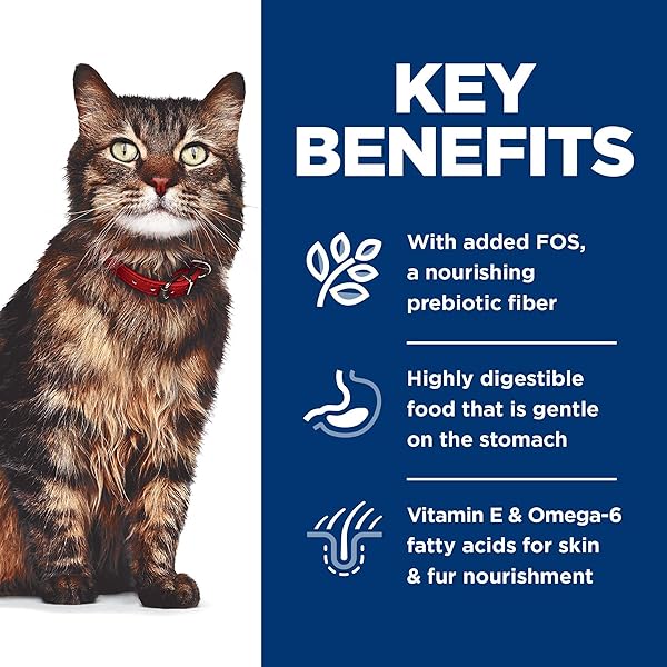 HILL’S SCIENCE DIET ADULT SENSITIVE STOMACH & SKIN WET CAT FOOD VARIETY PACK, CHICKEN & BEEF, SALMON & TUNA, 2.8 OZ. POUCHES, 12-PACK