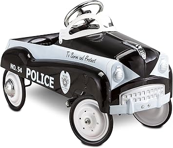police pedal car