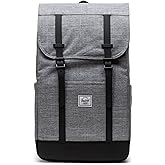 Herschel Retreat&trade; Backpack, Raven Crosshatch, Standard - 23L